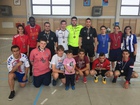 Aitor Sevillano en cadetes, Ane Palomino en Femenino y Alex Moreno en senior, campeones de la VI edición del torneo Ciudad de Vitoria de Futnet.